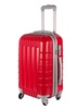 Красный чемодан на колесиках
