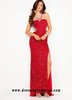 Scala 48555 Halter Top Cut Out Beaded Sequin Gown Sale