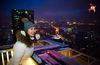 Покататься на катке на крыше небоскреба в Москва-Сити 354 м над землей