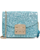 Furla Women's Glitter Metropolis Cross Body Bag, Turqoise, One Size