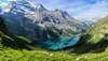 Провести неделю на озере Oeschinensee (Швейцария,Кандерстег)