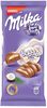 Milka Bubbles шоколад молочный пористый с кокосом