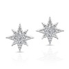 Diamond North Star Stud Earrings