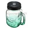 Four Colors Fashional Vintage Mason Glass Drinking Jar 500ML Retro Vintage Gift
