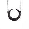 Eclipse Necklace in Black