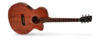 Электроакустическая гитара из красного дерева