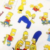 Симпсоны (The Simpsons). Лист виниловых наклеек А4