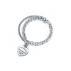 Return to Tiffany™ / двойной браслет с подвеской в форме сердца