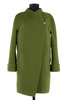 Пальто женское демисезонное Кашемир Зеленый