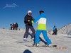 урок катания на сноуборде