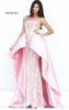 2017 Sherri Hill 50842 Taffeta Overskirt Blush Prom Gown Online