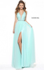 2017 Sherri Hill 50868 Mint Open Back Long Prom Dresses Online