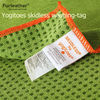 йогопад(полотенце-накладка на коврик) для йоги травянисто зеленого или оранжевого цвета