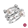 Majorica bubble ring