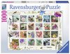 Ravensburger 19526 - Vintage Postkarte - 1000 Teile Puzzle