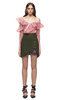 Self Portrait Lace Frill Shirt Pink