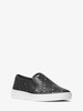 MICHAEL MICHAEL KORS Keaton Perforated Leather Slip-On Sneaker