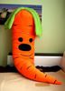 Подушка-морковка