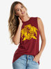 Harry Potter Gryffindor Crest Womens Muscle Top