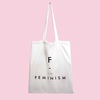 "F is for Feminism" bag