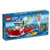 Конструктор LEGO City 60109 Пожарный катер