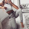Gray joggers