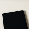 Notebook with black sheets