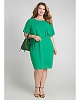 зелёное платье