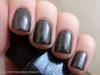 dark silver nail polish