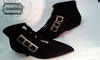 GothPikes Black suede