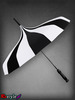 CABARET" Waterproof gothic STRIPES umbrella