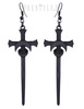 BLACK SWORDS EARRINGS