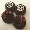 Black Bloody Rose Pentagram