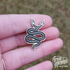 Two Headed Snake Enamel Pin