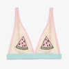 Monki sheer watermelon bra