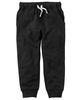 French Terry Joggers Black 4T