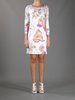 EMILIO PUCCI Butterfly Print Mini Dress White