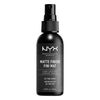 nyx make up setting spray matte