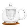 Стеклянный чайник для заваривания чая