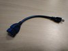 Шнурок microUSB -  розетка USB (куда флешку можно подключить)