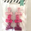 Heidi Swapp Bulldog Clips Pinks