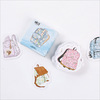 45PCS/lot school bag mini paper stickers