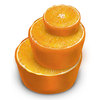 набор бескаркасных пуфов "Апельсин"