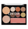 ПАЛЕТКА ТЕНЕЙ И ИЛЛЮМИНАТОРОВ. CONTOUR INTUITIVE PALETTE- WARM ZONE 02