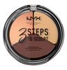 ТРОЙНАЯ ПАЛЕТКА ДЛЯ СКУЛЬПТУРИРОВАНИЯ. 3 STEPS TO SCULPT FACE SCULPTING PALETTE - MEDIUM 03