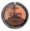 ТРОЙНАЯ ПАЛЕТКА ДЛЯ СКУЛЬПТУРИРОВАНИЯ. 3 STEPS TO SCULPT FACE SCULPTING PALETTE - DEEP 04
