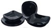 Набор посуды от Luminarc (черного цвета)