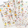 6 sheets Sweet Girl Stickers