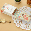 52 pcs Mini Cute Flower Paper Sticker