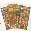 Lovely Cartoon Cat Stamp Sticker